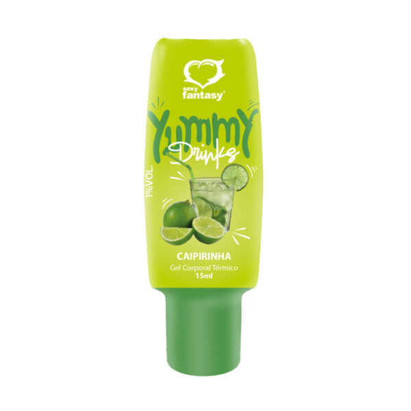 Yummy Drinks Gel Térmico Beijável 15ml Sexy Fantasy
