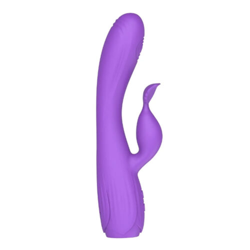 Vibrador com Pulsador para Ponto G e Estimulador de Clitóris Libb