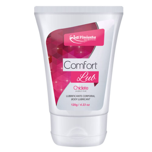 chiclete-1 Comfort Lub Lubrificante Corporal 120g La Pimienta