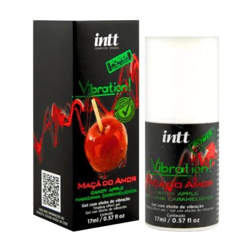 img_6315 Vibration Gel Excitante que Vibra Sabor Maçã do Amor 17ml Intt