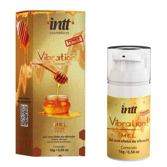 img_6318 Vibration Gel Excitante que Vibra Power Sabor Mel 17ml Intt