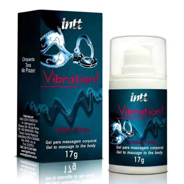 Vibration Cinquenta Tons de Cinza Aroma Vinho Tinto 17g Intt