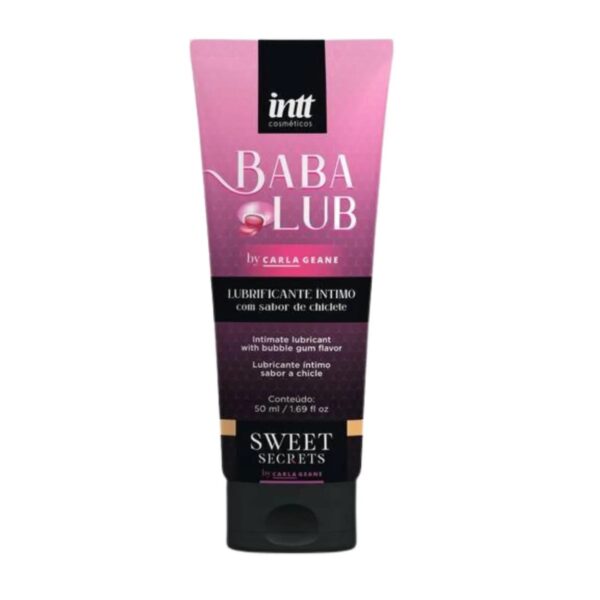 img_6334 Babalub Lubrificante Beijável à Base d'Água 50ml Linha Sweet Secrets Intt