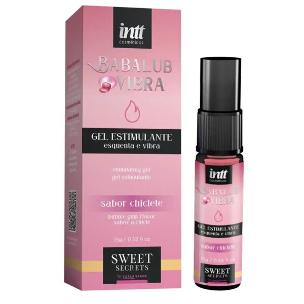 img_6336 Babalub Vibra Excitante que Esquenta e Vibra 15g Linha Sweet Secrets Intt