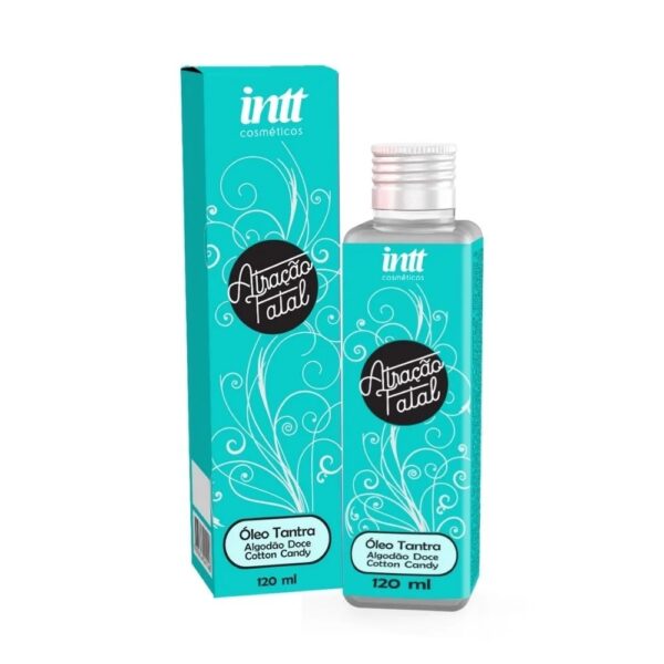 img_6365 Atração Fatal Óleo para Massagem Tantra Aroma Algodão Doce 120ml Intt