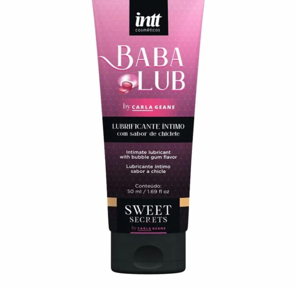 seven-recorte-produto-71452 Babalub Lubrificante Beijável à Base d'Água 50ml Linha Sweet Secrets Intt