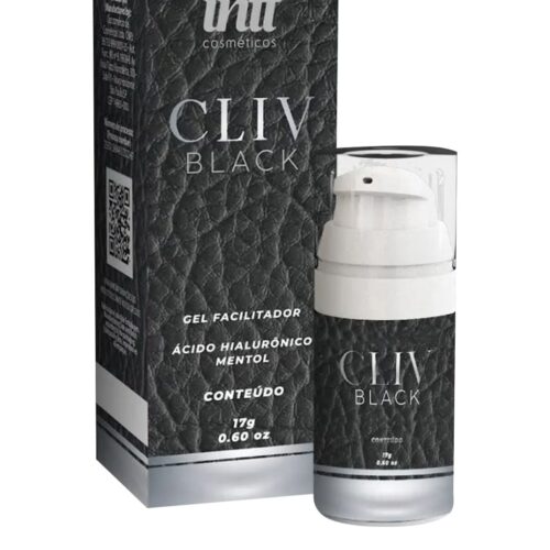 seven-recorte-produto-72092 Cliv Black Gel Facilitador Anal com Ácido Hialurônico e Mentol 17g Intt