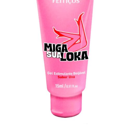 Miga Sua Loka Gel Estimulante Beijável 15g Linha 10 de 10 Feitiços Aromáticos
