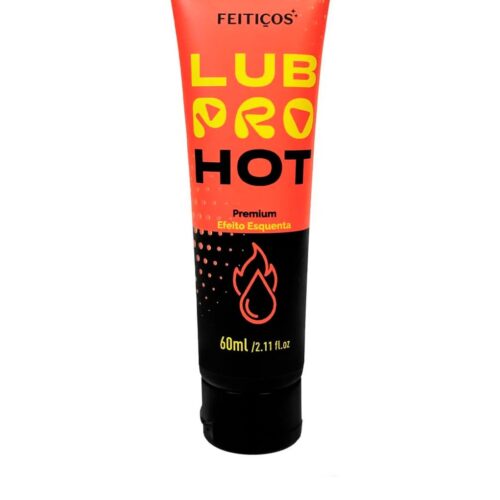 LubPro Hot Premium Lubrificante Efeito Quente 60ml Feitiços Aromáticos
