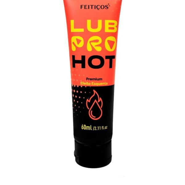 LubPro Hot Premium Lubrificante Efeito Quente 60ml Feitiços Aromáticos