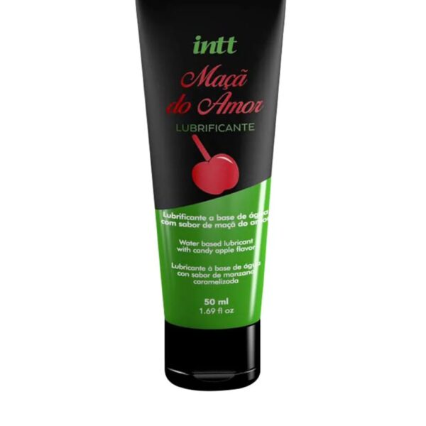 Lubrificante a Base de Água Sabor Maçã do Amor 50ml Intt