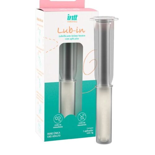 Lub-in Lubrificante Íntimo Neutro com Aplicador 5ml Intt Wellness