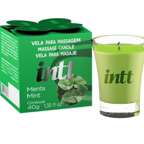 Vela para Massagem Beijável Menta 40g Intt