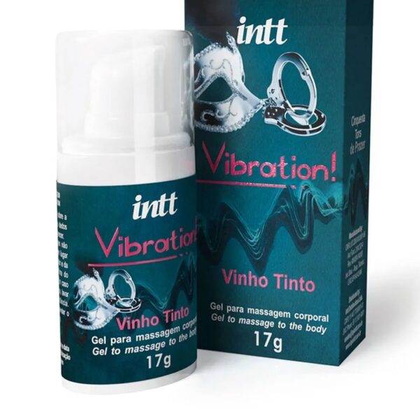Vibration Cinquenta Tons de Cinza Aroma Vinho Tinto 17g Intt