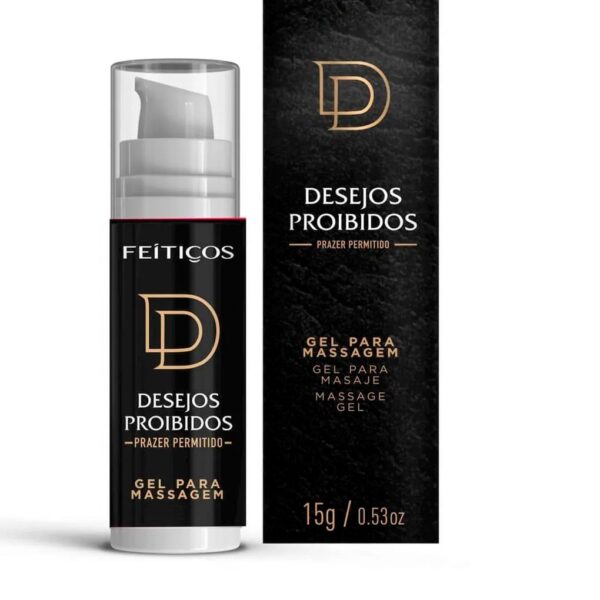 Desejos Proibidos Prazer Permitido Gel para massagem 15g Feitiços Aromáticos