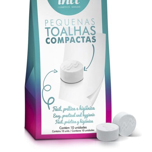 seven-recorte-produto-81293 Toalhas Compactas com 10 unidades Intt