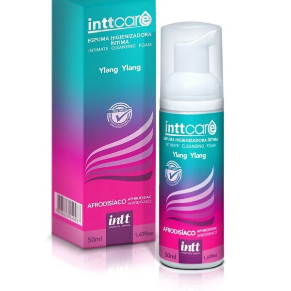 seven-recorte-produto-81294 InttCare Espuma Higienizadora Íntima Afrodisíaca Aroma de Ylang Ylang 50ml Intt